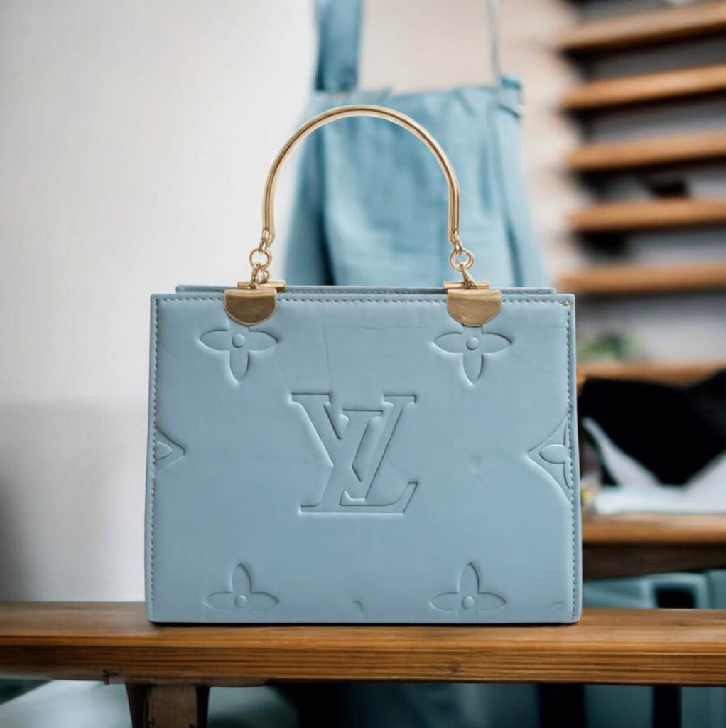 Astali Embossed Top Handle Handbag