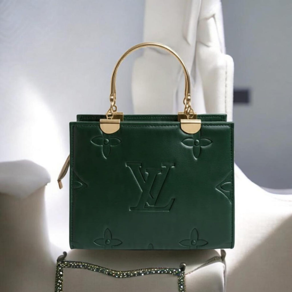 Astali Embossed Top Handle Handbag
