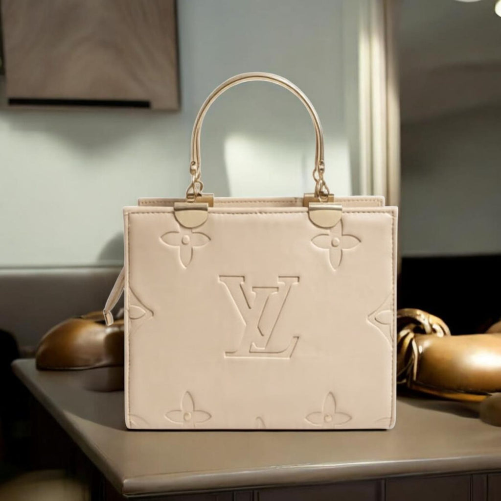 Astali Embossed Top Handle Handbag